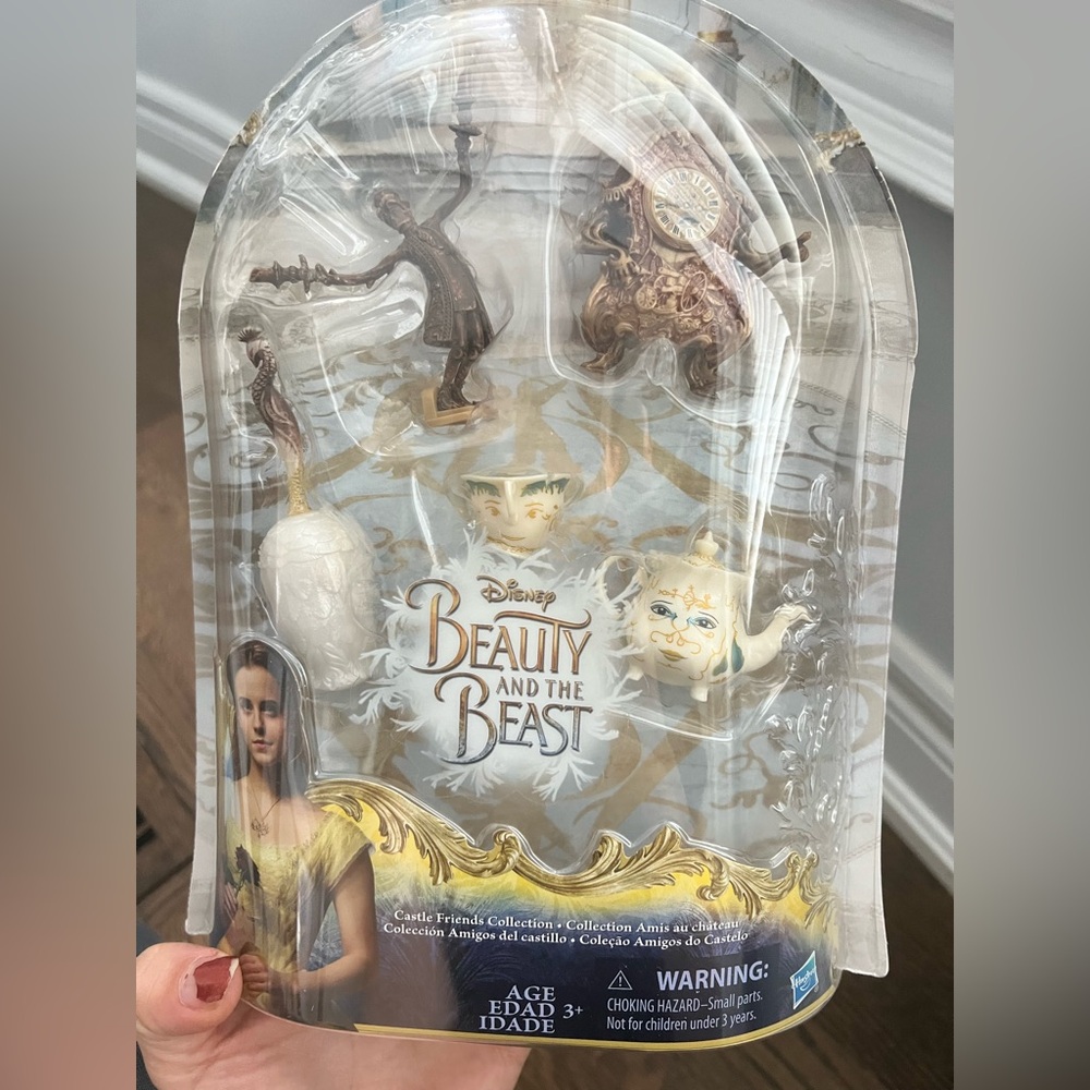 DISNEY HASBRO Beauty And The Beast Princess Castle Friends Figures Toys NEW - Picture 9 of 10